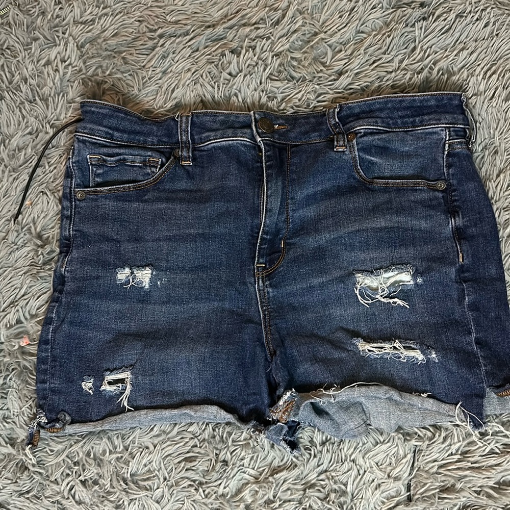 American Eagle High Rise Jean Shorts